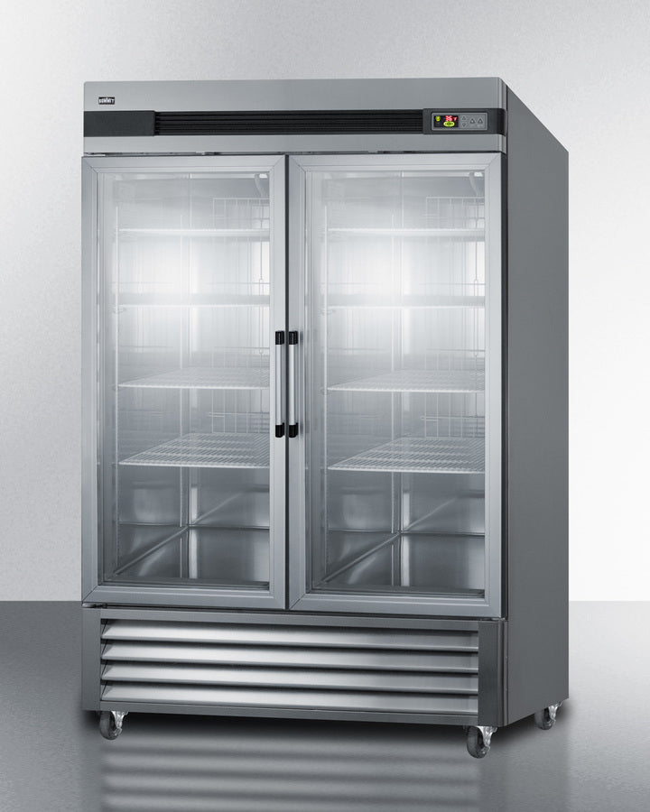 Summit 49 Cu.Ft. Reach-In Two-Door Refrigerator - SCR49SSG