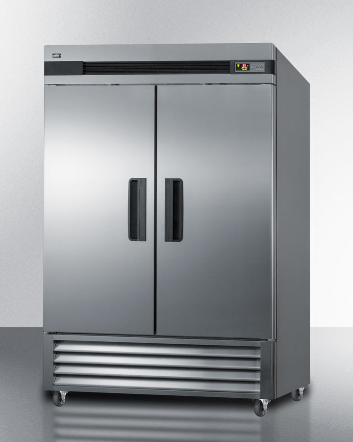 Summit 49 Cu.Ft. Reach-In Two-Door Refrigerator - SCRR492