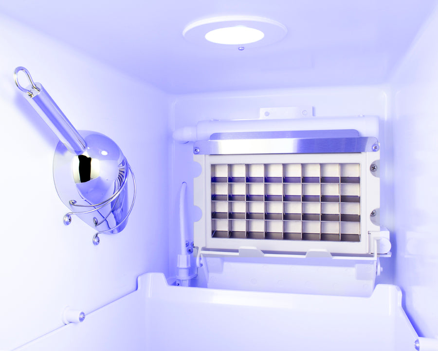 Summit Built-In Outdoor 50 lb. Clear Icemaker ADA Compliant - BIM47OSADA