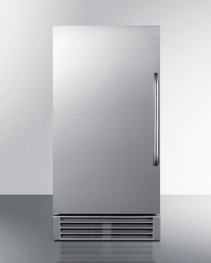 Summit Built-In Outdoor 50 lb. Clear Icemaker - BIM47OS