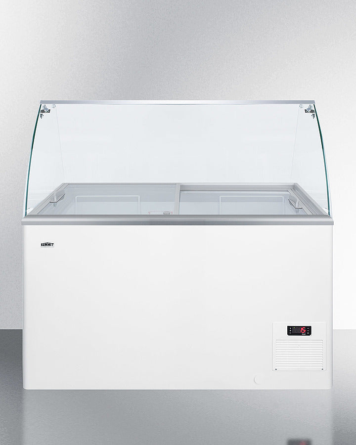 Summit Glass Sneeze Guard Kit for User Installation on NOVA45 Freezer - NOVAGDC45KIT