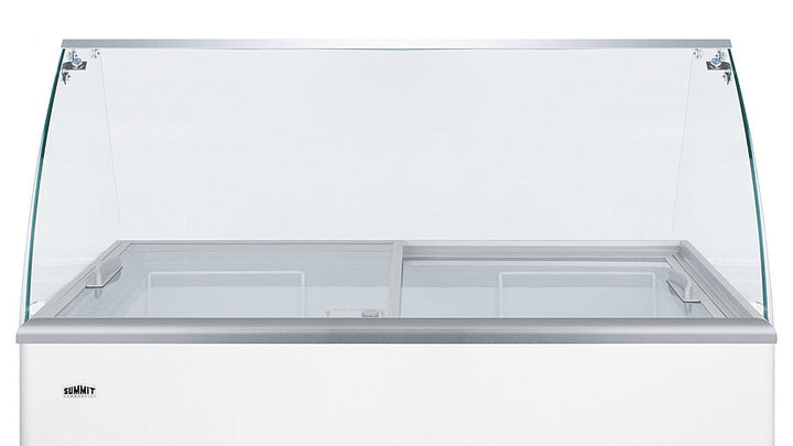 Summit Glass Sneeze Guard Kit for User Installation on NOVA45 Freezer - NOVAGDC45KIT