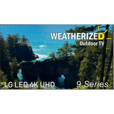 The Elite 50" Full Protection Weatherized Outdoor LG 9 Series TV