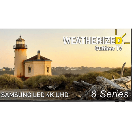 The Elite 65" Full Protection Weatherized Outdoor Samsung 8 Series TV