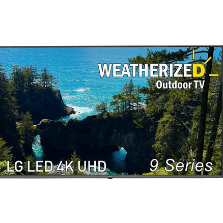 The Elite 70" Full Protection Weatherized Outdoor LG 9 Series TV