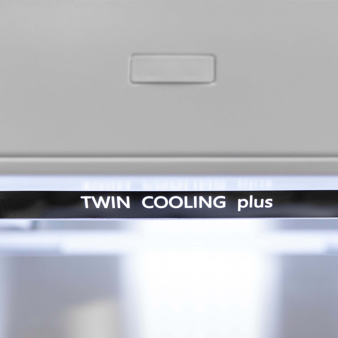 ZLINE 30 in. 16.1 cu. ft. Panel Ready Built-In 2-Door Bottom Freezer Refrigerator with Internal Water and Ice Dispenser (RBIV-30)