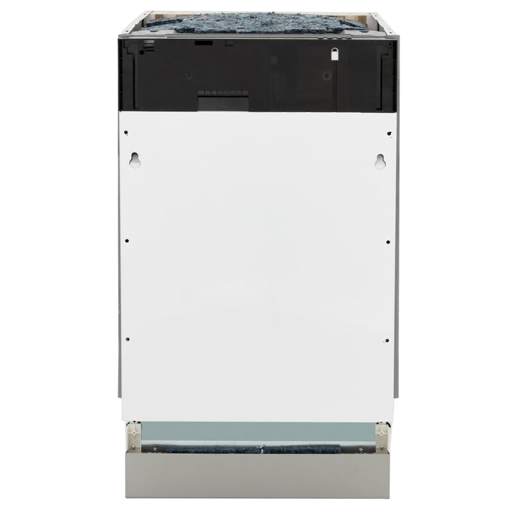 ZLINE 18 in. Tallac Series 3rd Rack Top Control Dishwasher in Custom Panel Ready with Stainless Steel Tub, 51dBa (DWV-18)