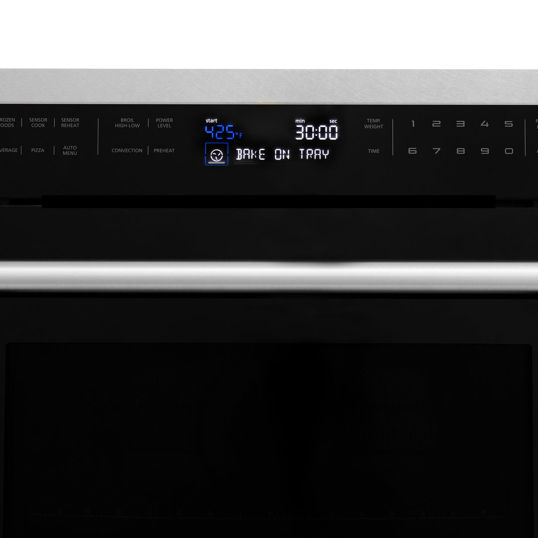 ZLINE 24 in. Built-in Convection Microwave Oven with Color Options and Speed and Sensor Cooking (MWO-24)