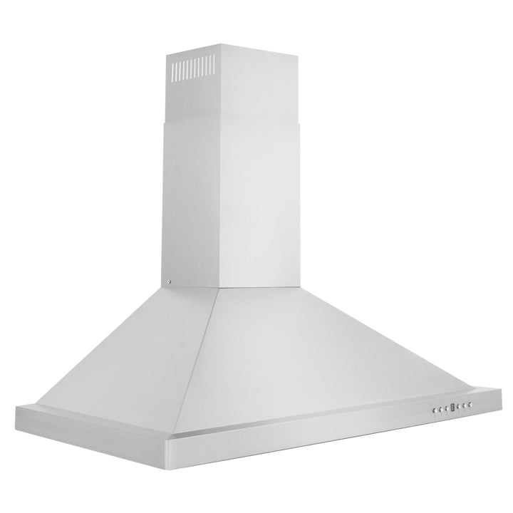 ZLINE 36 in. Recirculating Wall Mount Range Hood with Charcoal Filters in Stainless Steel (KB-CF-36)
