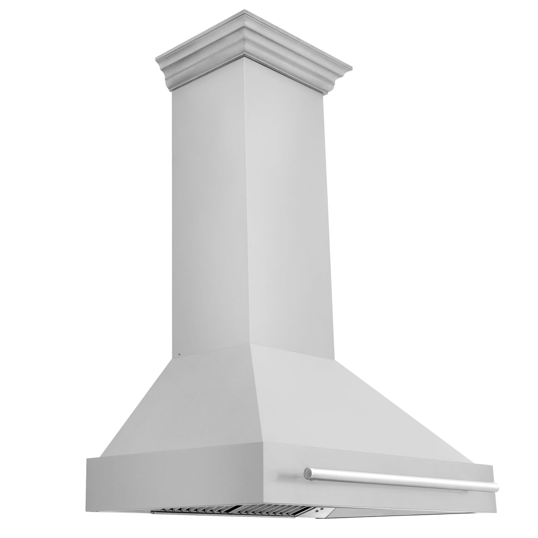 ZLINE 36 in. Stainless Steel Range Hood with Stainless Steel Handle (8654STX-36)