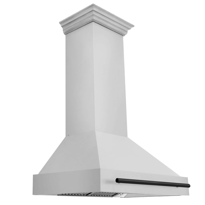 ZLINE 36 in. Autograph Edition Stainless Steel Range Hood with Stainless Steel Shell and Handle (8654STZ-36)