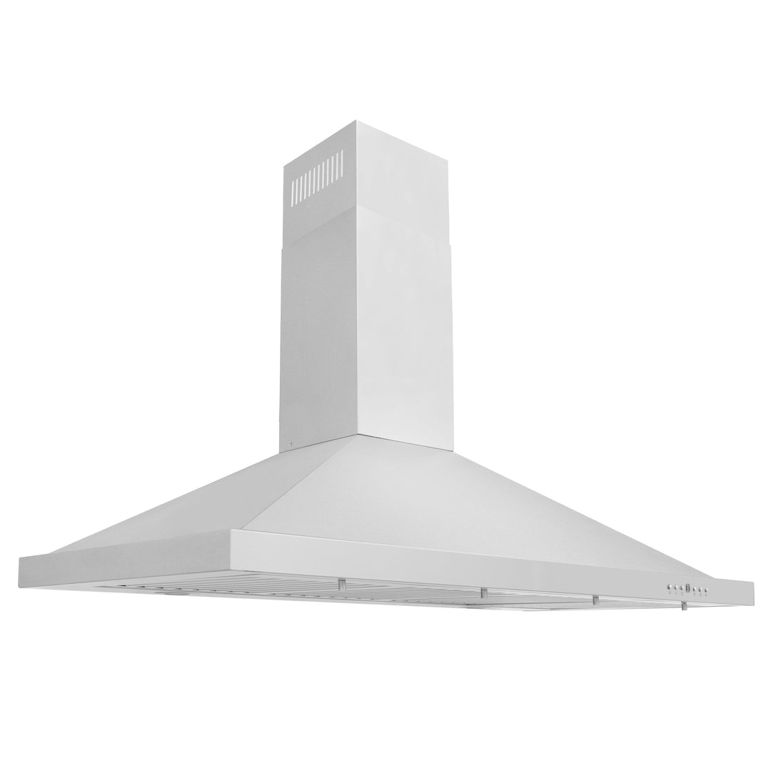 ZLINE 36 in. Recirculating Wall Mount Range Hood with Charcoal Filters in Stainless Steel (KB-CF-36)