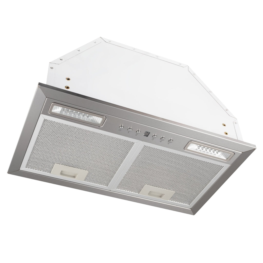 ZLINE 20.5 in. Ducted Wall Mount Range Hood Insert with LED Lighting in Stainless Steel