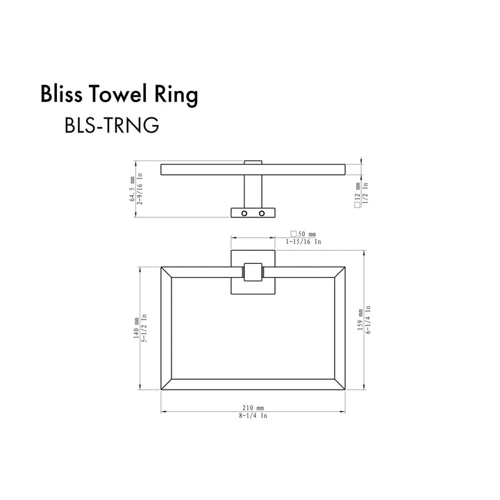 ZLINE Bliss Towel Ring (BLS-TRNG)