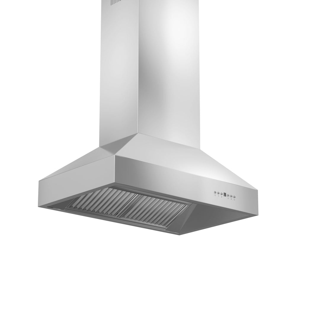 ZLINE Remote Blower Island Mount Range Hood in Stainless Steel with 400 and 700 CFM Options (697i-RD)