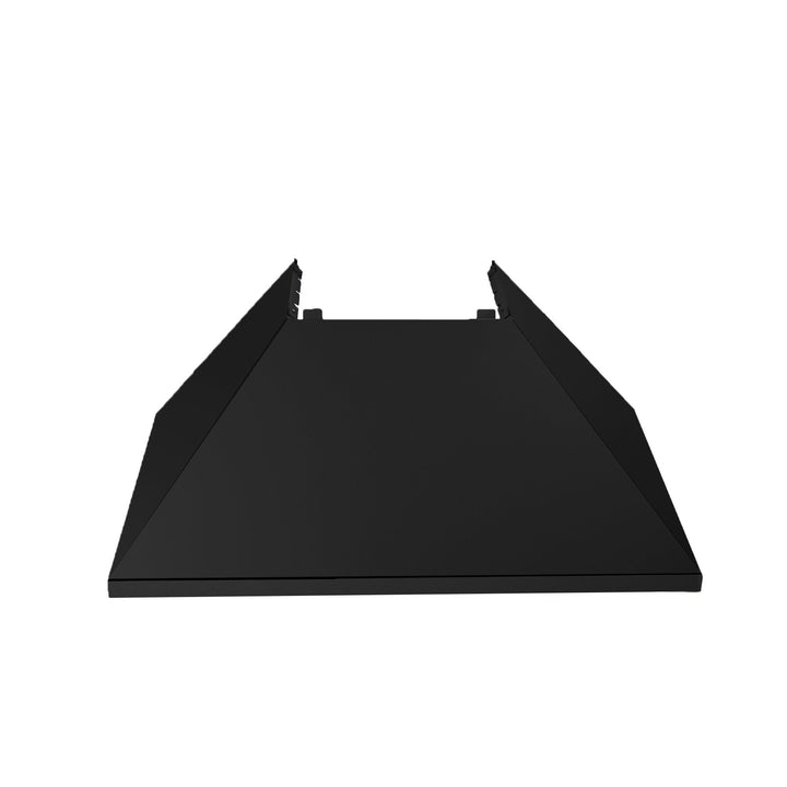 ZLINE Ducted Fingerprint Resistant Stainless Steel Range Hood with Black Matte Shell (8654BLM)