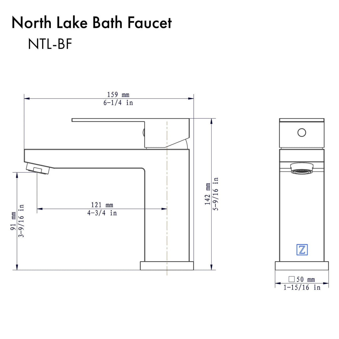 ZLINE North Lake Bath Faucet (NTL-BF)