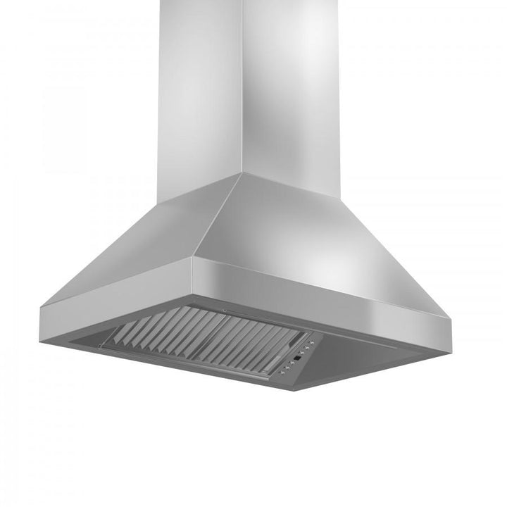 ZLINE Ducted Island Mount Range Hood in Outdoor Approved Stainless Steel (597i-304)