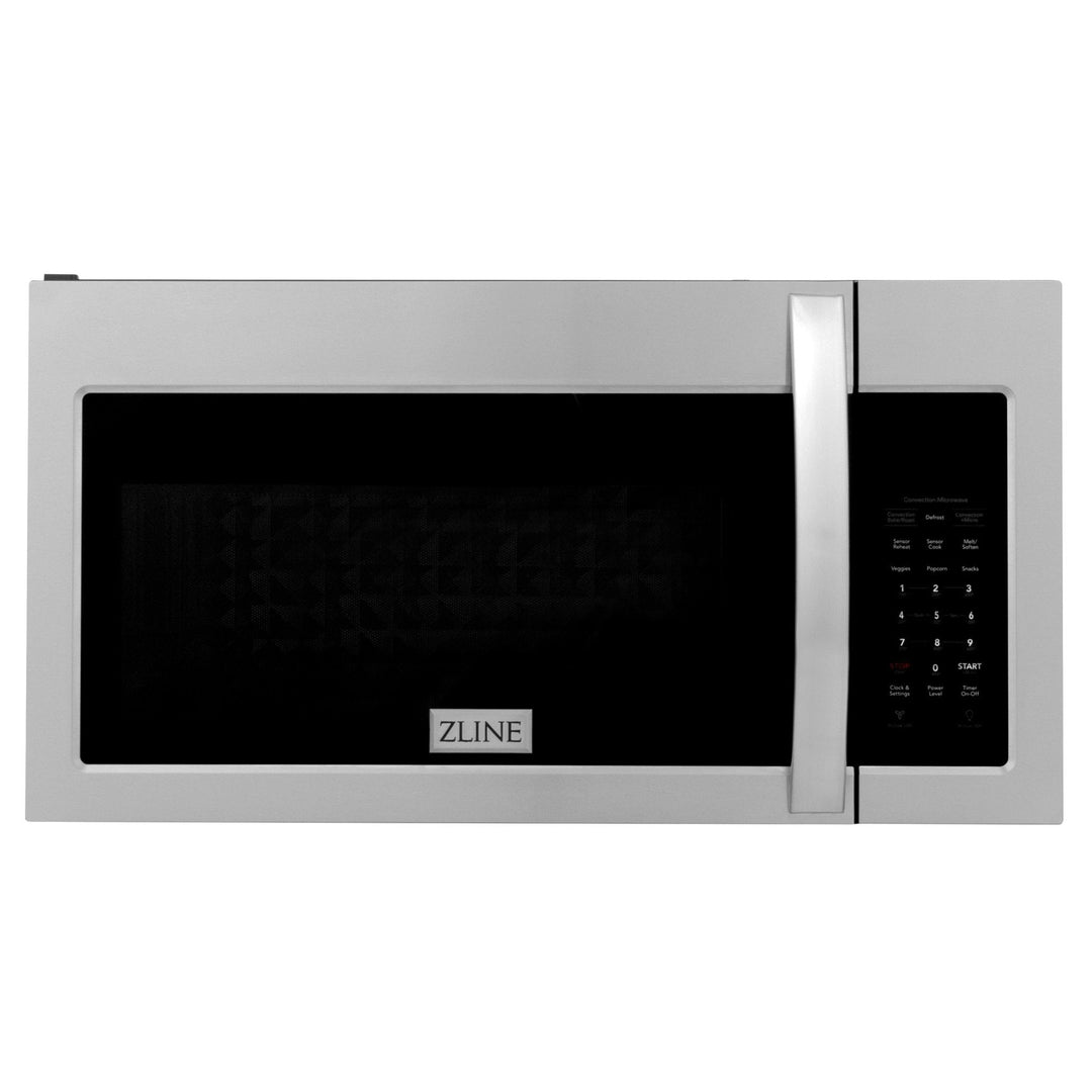 ZLINE Over the Range Microwave Oven in Stainless Steel & Black Stainless Steel (MWO-OTR-30) - Rustic Kitchen & Bath - Microwave - ZLINE Kitchen and Bath