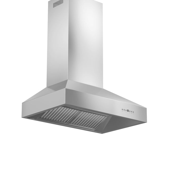 ZLINE Professional Convertible Vent Wall Mount Range Hood in Stainless Steel (697)