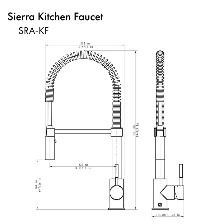 ZLINE Sierra Kitchen Faucet (SRA-KF)