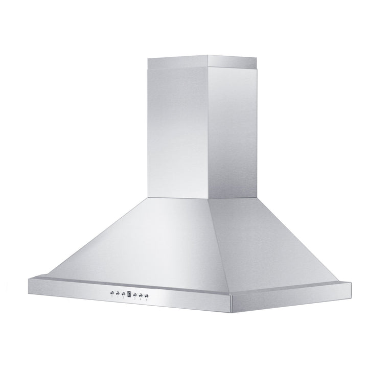 ZLINE 48 in. Recirculating Wall Mount Range Hood with Charcoal Filters in Stainless Steel (KB-CF-48)