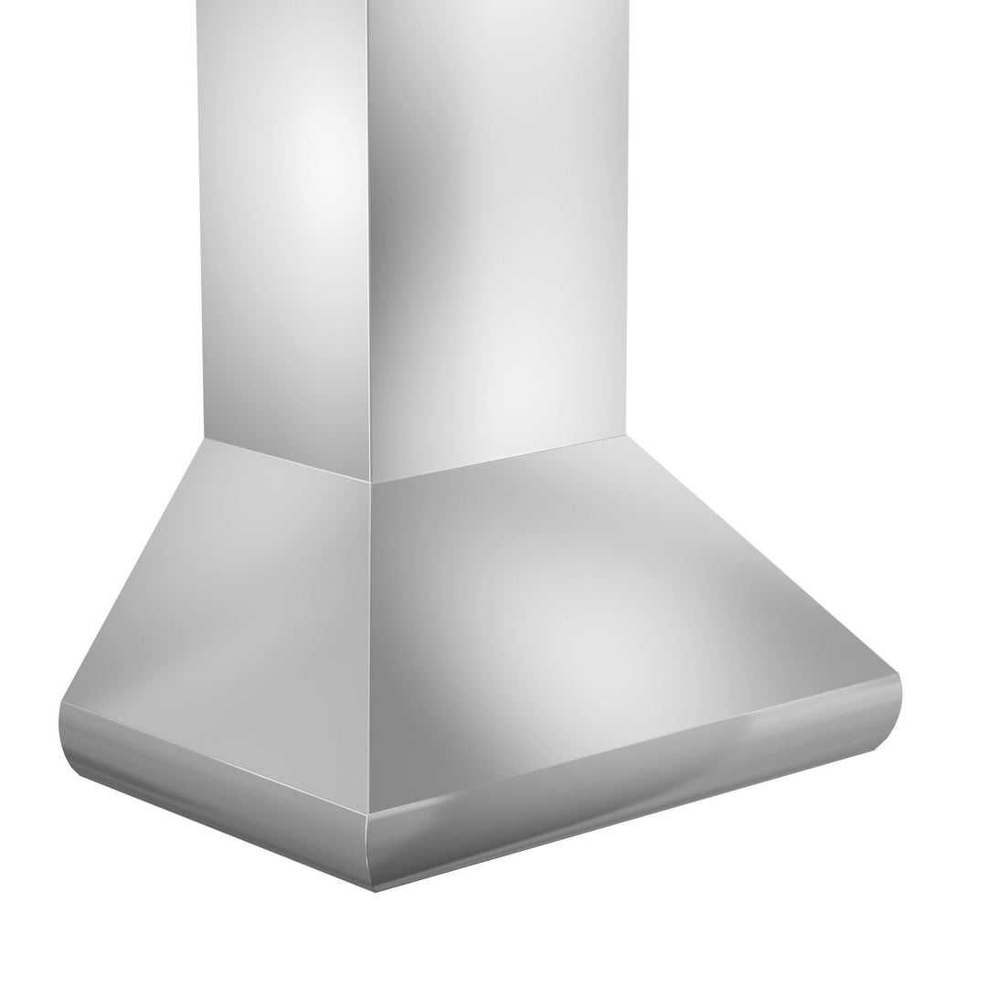 ZLINE Wall Mount Range Hood in Stainless Steel - Includes Remote Blower Options (687-RD/RS)