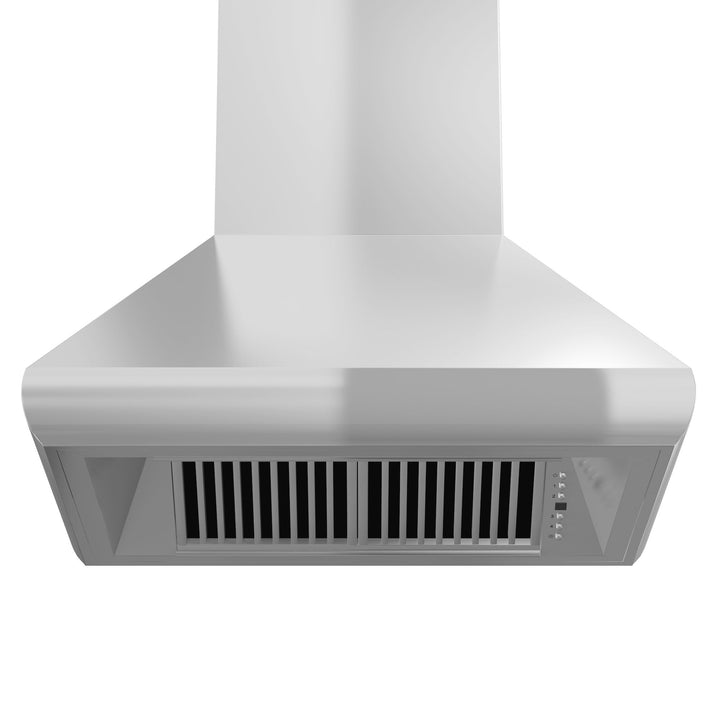 ZLINE Wall Mount Range Hood in Stainless Steel - Includes Remote Blower Options (687-RD/RS)